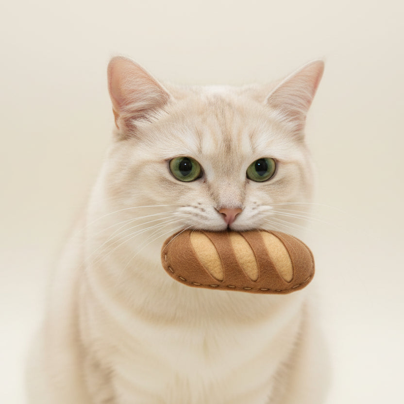 Womenmart Baguette Organic Catnip Toy