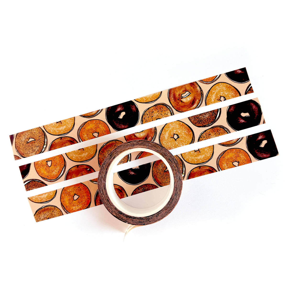 Womenmart Bagel Pattern Washi Tape view 2