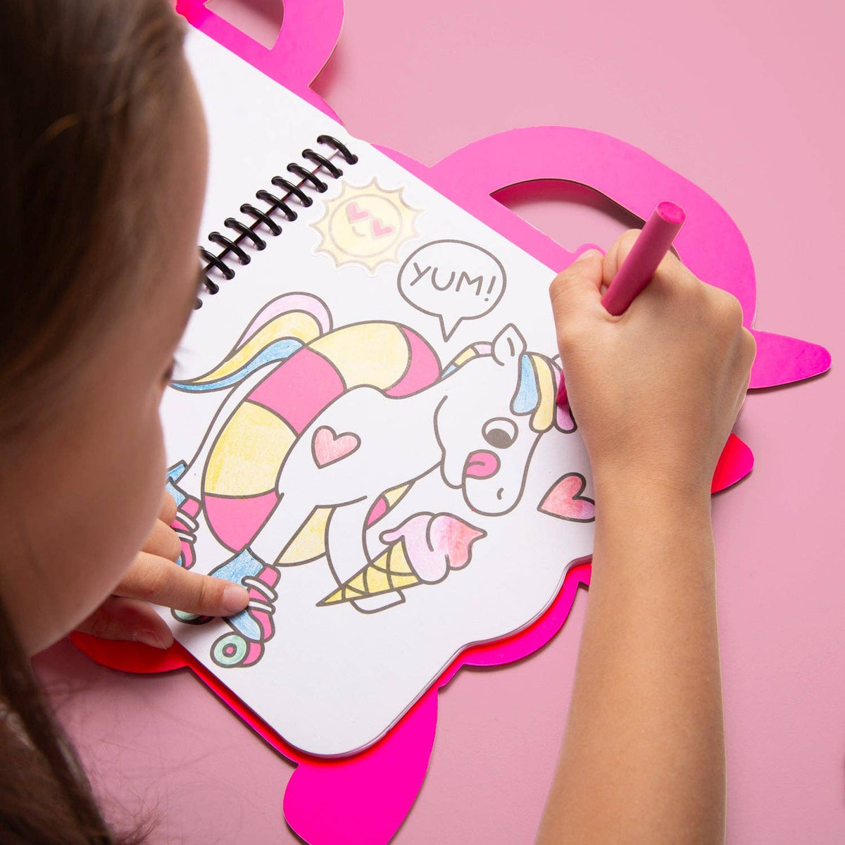 Womenmart Unicorn Super Coloring and Sticker Book Kit view 6