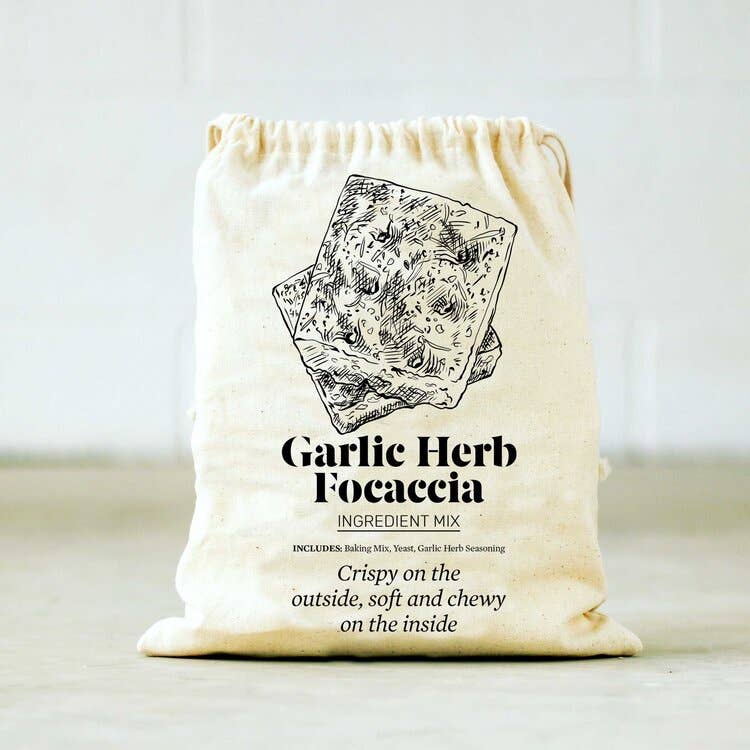 Womenmart Garlic Herb Focaccia Baking Kit