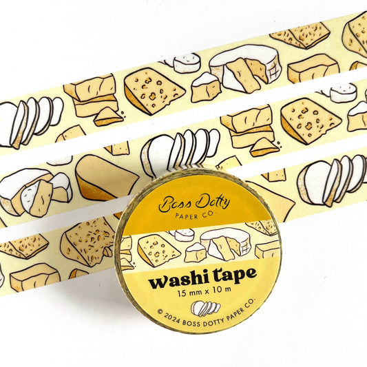 Womenmart Cheese Please Washi Tape