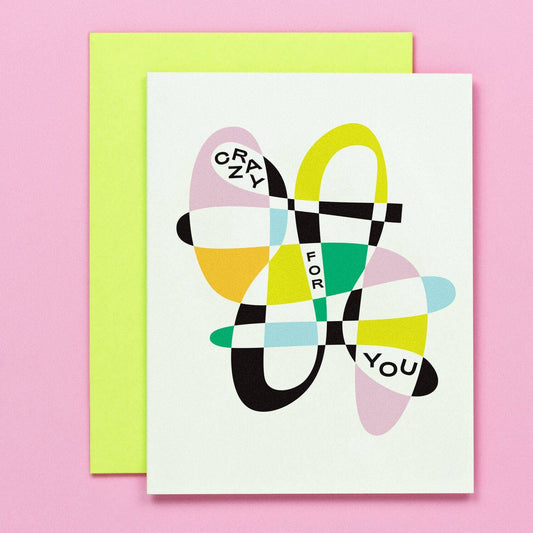 Womenmart Crazy For You Card
