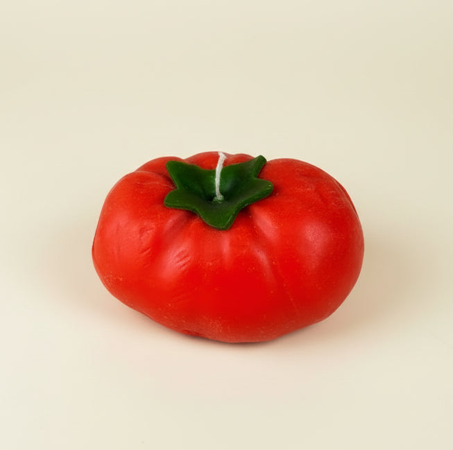 Womenmart Hand Painted Tomato Candle