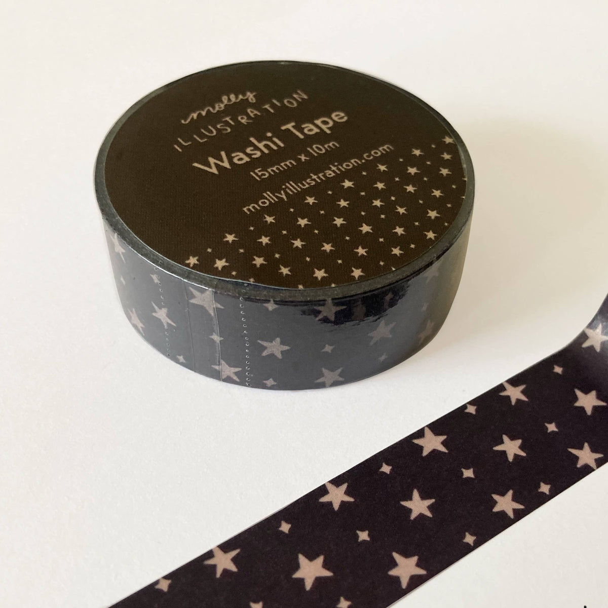 Womenmart Neutral Stars Decorative Washi Tape