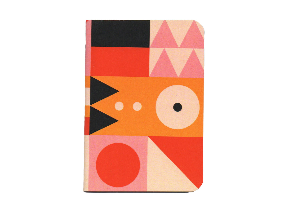 Womenmart Geometric Design No. 1 Handcrafted Pocket Notebook view 2