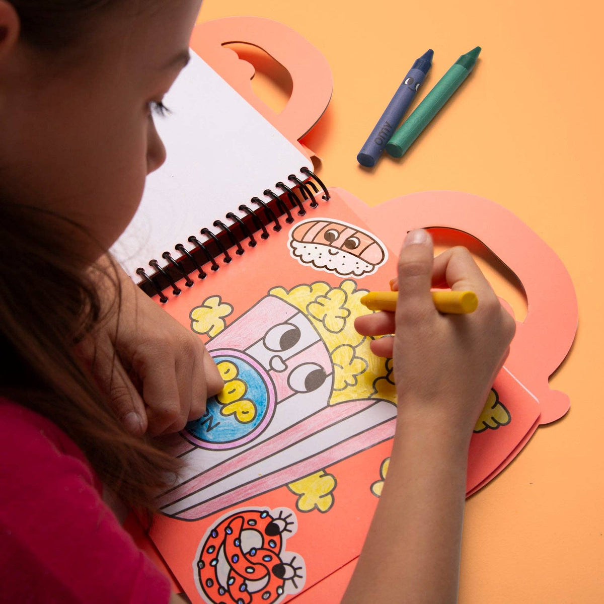 Womenmart Yummy Super Coloring and Sticker Book Kit view 4