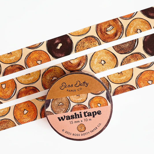 Womenmart Bagel Pattern Washi Tape