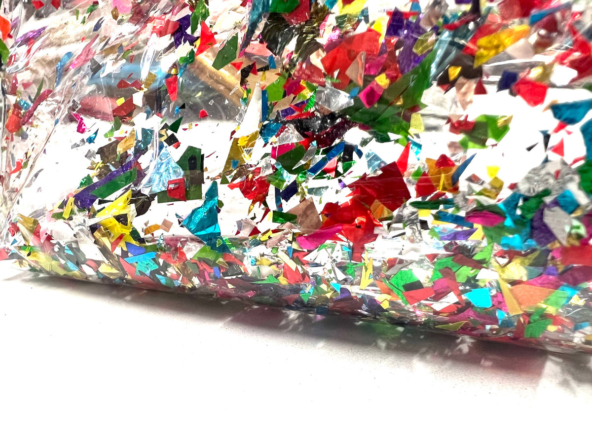 Womenmart Rainbow Confetti Clutch view 4
