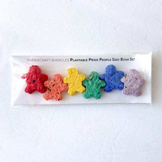 Womenmart Pride People Plantable Seed Bomb Set