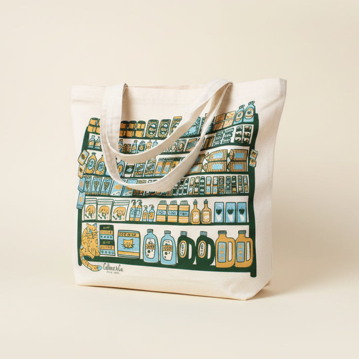 Womenmart Bodega Shelfie Canvas Zipper Tote