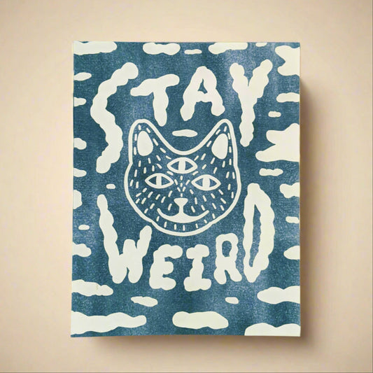 Womenmart Stay Weird Print