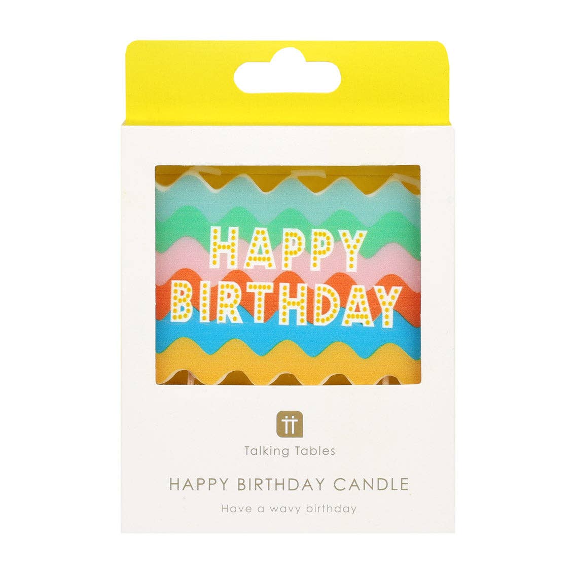 Womenmart Wavy Birthday Candle Cake Topper view 4
