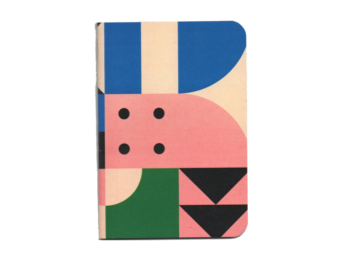 Womenmart Geometric Design No. 3 Handcrafted Pocket Notebook view 2