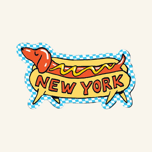 Womenmart NY Hot Dog Sticker