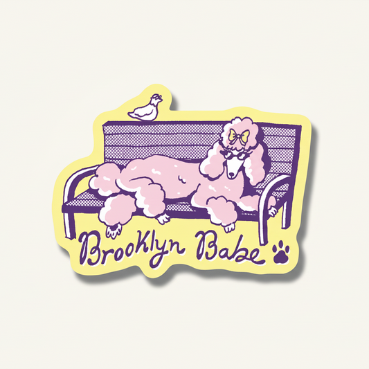 Womenmart Brooklyn Babe Sticker