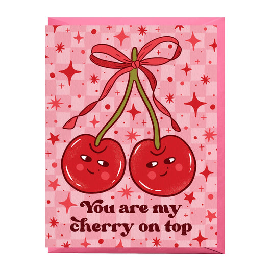 Womenmart Cherry On Top Card