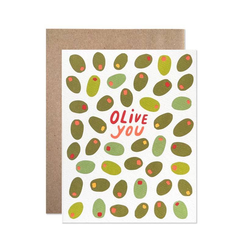 Womenmart Olive You Card