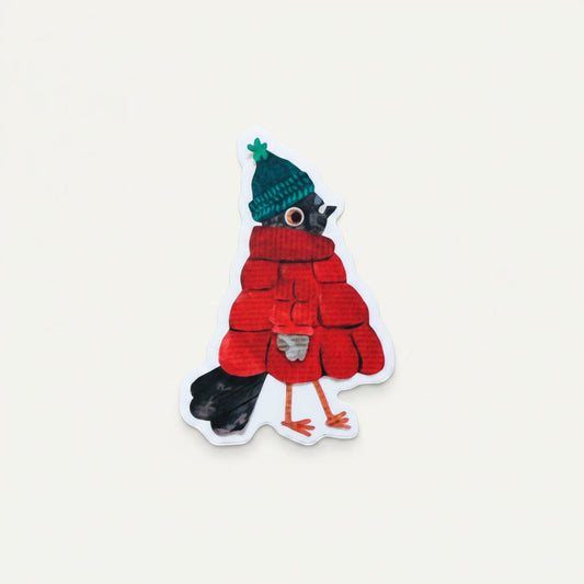 Womenmart Puffer Pigeon Sticker