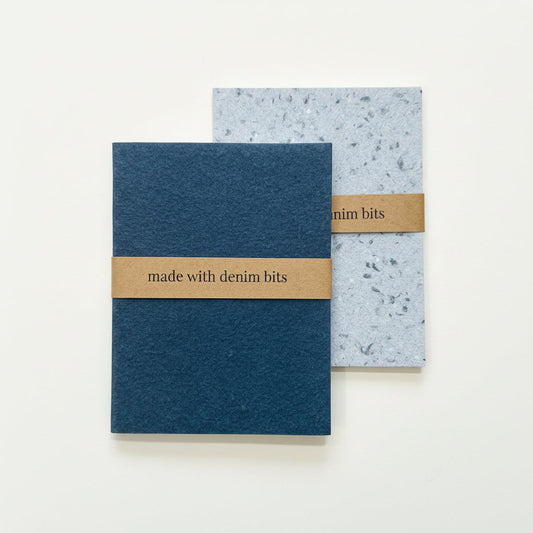 Womenmart Mini Recycled Denim Confetti Notebook