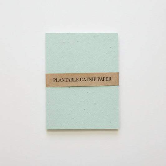 Womenmart Mini Catnip Plantable Paper Notebook