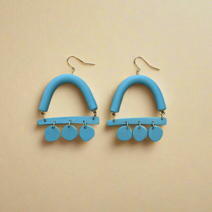 Womenmart Pebble Arch Earrings