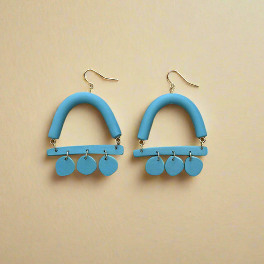 Womenmart Pebble Arch Earrings