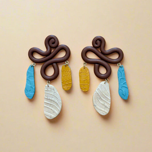Womenmart Texture Mix Earrings