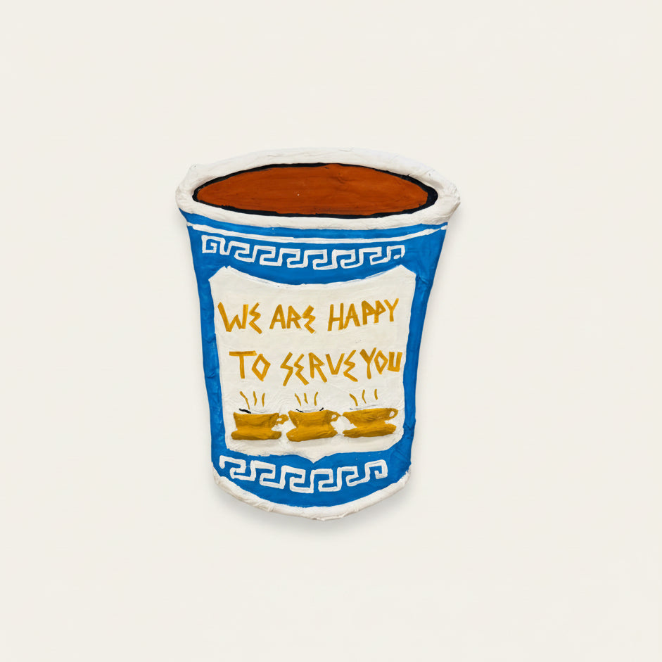 Womenmart NYC Deli Coffee Cup Wall Art
