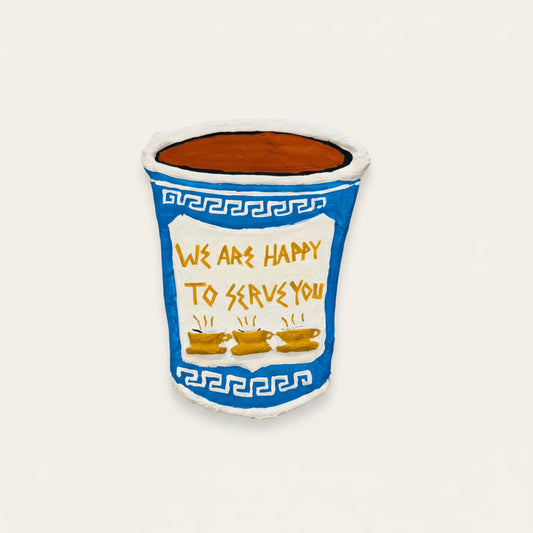 Womenmart NYC Deli Coffee Cup Wall Art