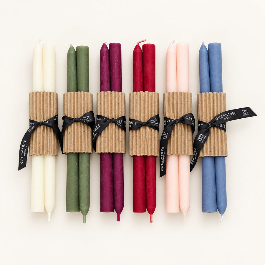Womenmart 10 Everyday Taper Candle Set