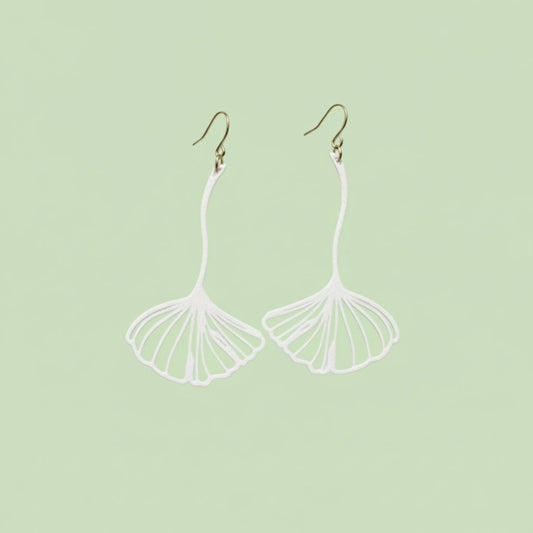Womenmart Ginkgoing My Way 3D Printed Earrings