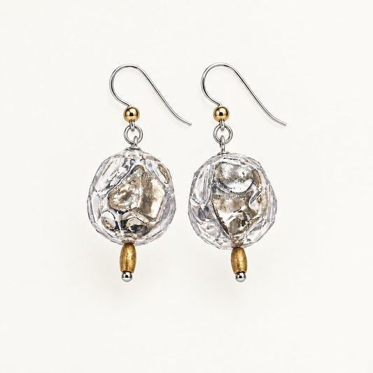 Womenmart Crinkle Lucite Earrings