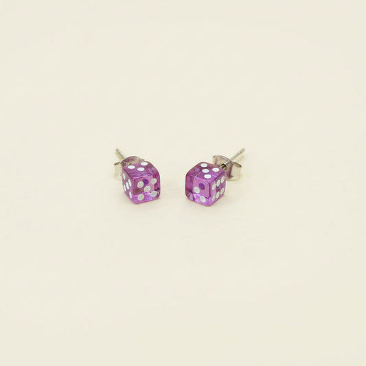 Womenmart Vintage Dice Studs