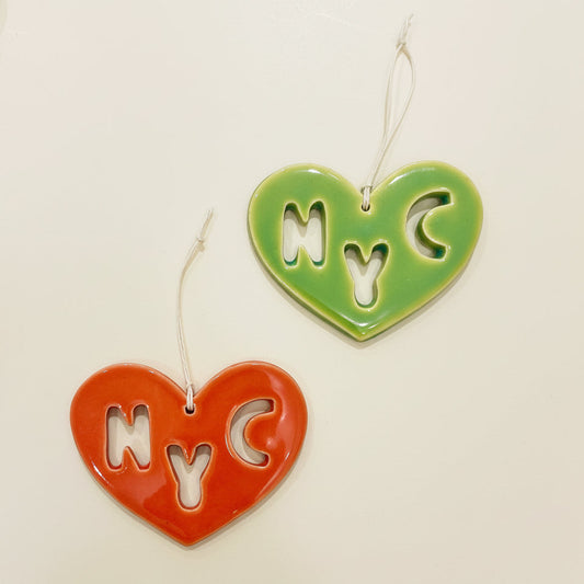 Womenmart NYC Cutout Ceramic Ornament