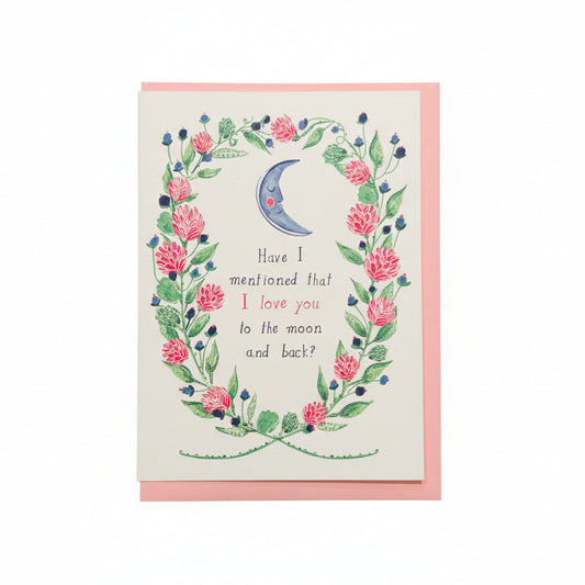 Womenmart To the Moon and Back Card