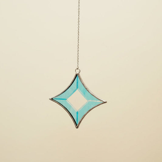 Womenmart Dichroic Star Sun Catcher Blue
