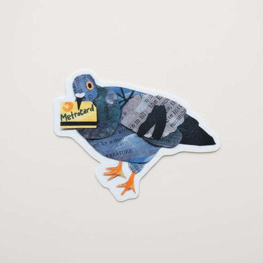 Womenmart Subway Card Pigeon Magnet