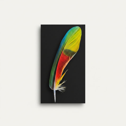 Womenmart Amazon Parrot Feather Postcard