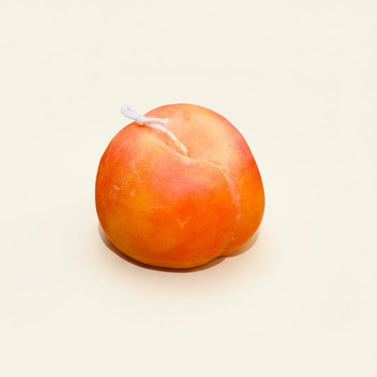 Womenmart Hand Painted Peach Candle