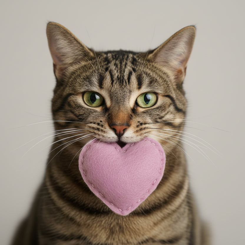 Womenmart Heart Organic Catnip Toy view 3