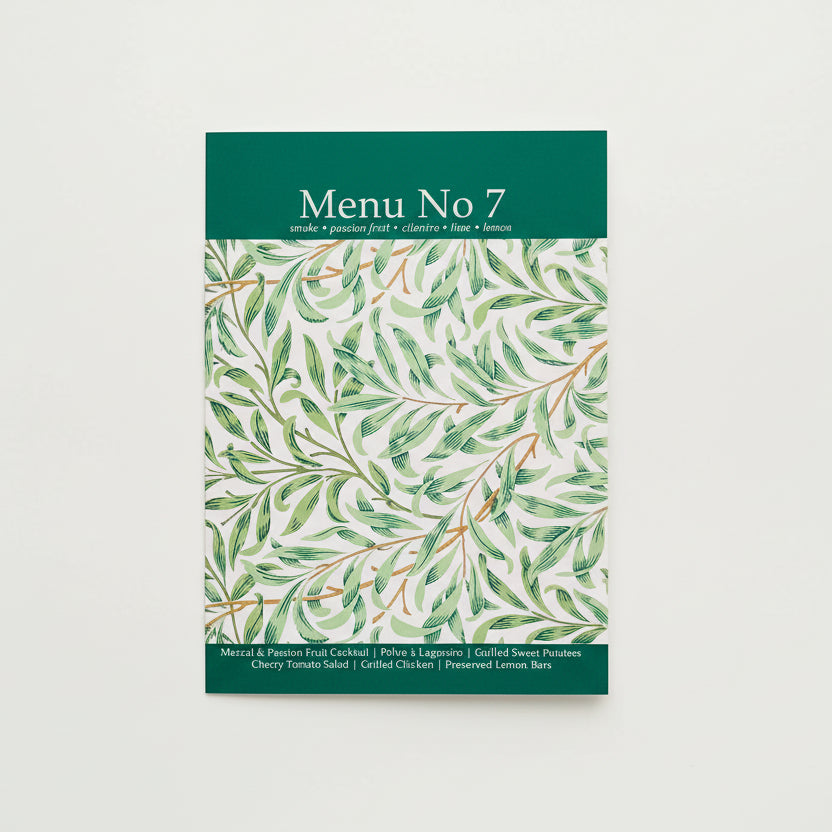 Womenmart Menu No. 7 Book