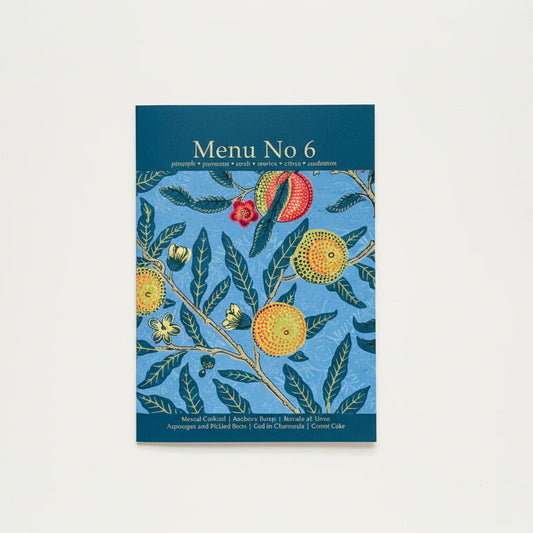Womenmart Menu No. 6 Book