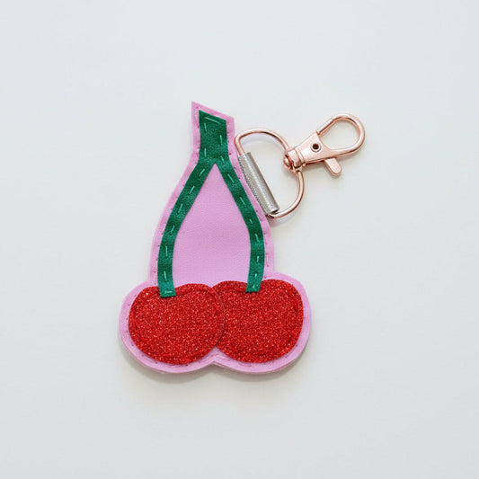 Womenmart Cherries Keychain