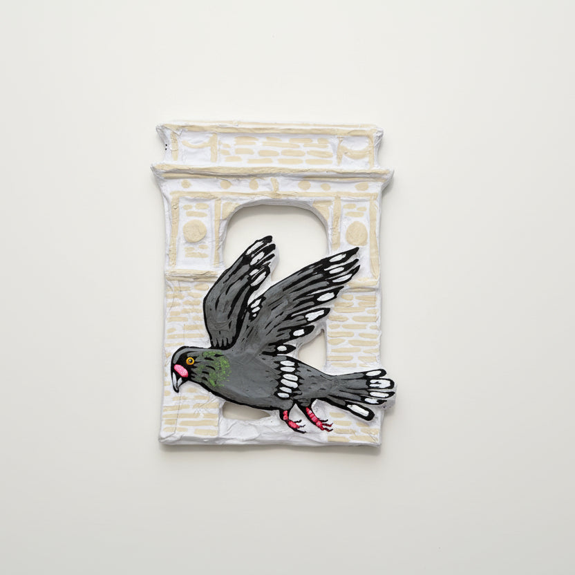 Womenmart Washington Square Park Pigeon Wall Art