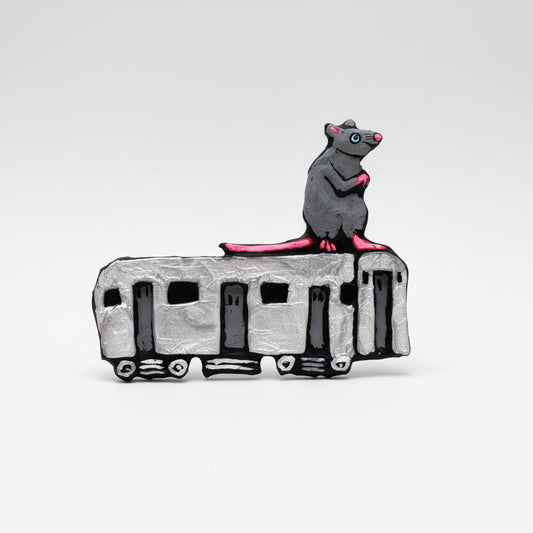 Womenmart Subway Surfing Rat Wall Art