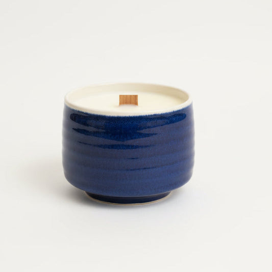 Womenmart Beach Linen Grip Cup Candle