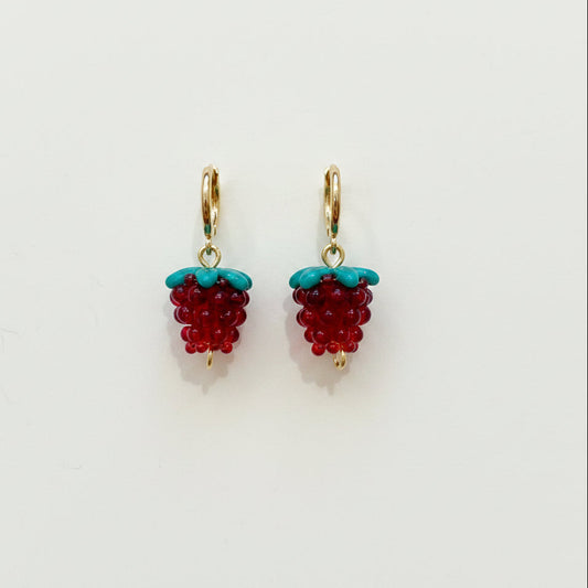 Womenmart Rasberry Earrings