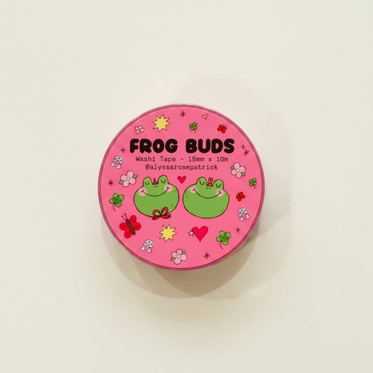 Womenmart Frog Buds Washi Tape