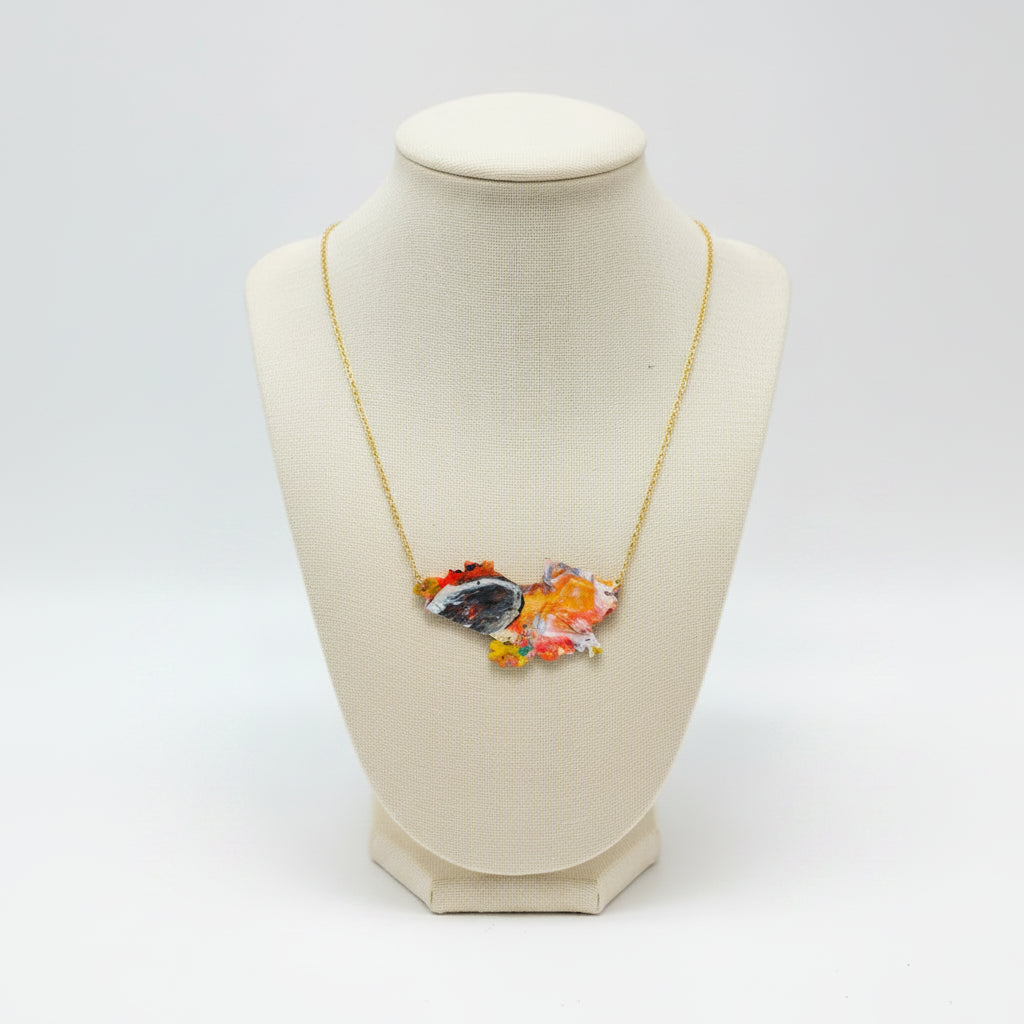 Womenmart Artistic Artifact Necklace Neon view 2