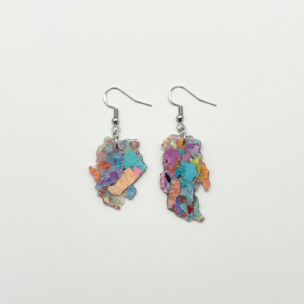Womenmart Artistic Artifact Earrings Collage